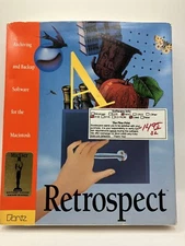 Dantz Retrospect Macintosh Backup Software 1.3 Vintage Mac Apple 3.5" Floppy