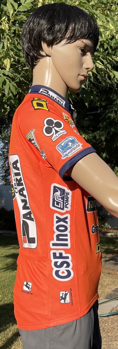Maillot De Vélo Giordana Panaria Céramique - Taille M - Occasion