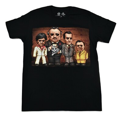 Get Down Art Mens Movie Mobster LineUp Godfathers Shirt New S-2XL