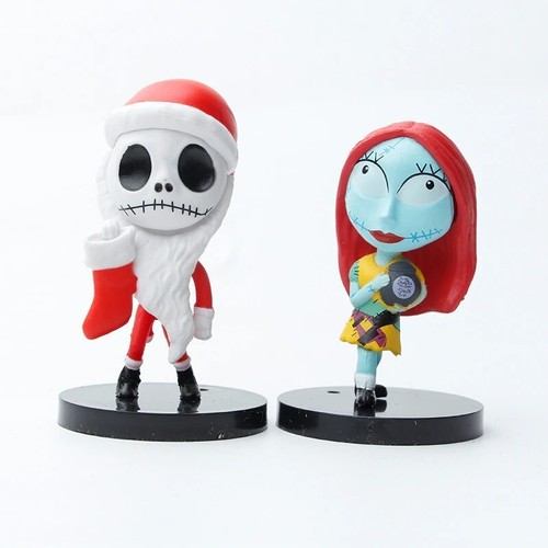 10-teiliges Nightmare Before Christmas Spielset 10-stellig Kuchenaufleger SCHNELLER VERSAND Spielzeug Set - Bild 3 von 6