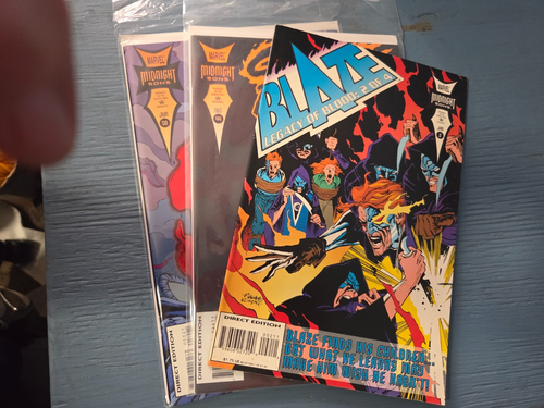 Lot of 3 Marvel Comics - Misc. Comics from Midnight Sons Crossover - 第 1/4 張圖片