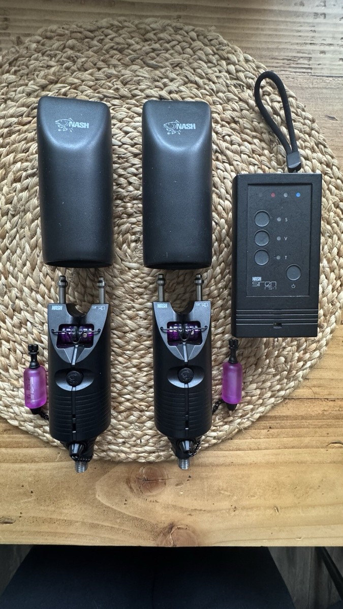 Nash Siren RS1 Purple Bite Alarms With UK