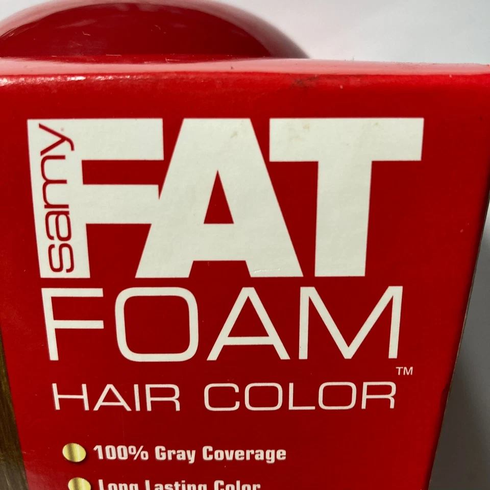 Samy Fat Foam Hair Color G6 Light Golden Brown 1 Box Discontinued Permanent Dye - Image 3 of 4