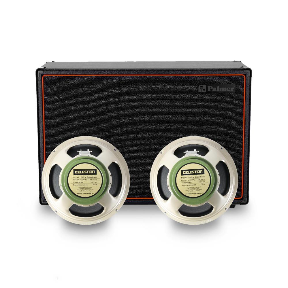 Palmer CAB 212 BX GBK Guitar Speaker Cab Celestion Greenback x