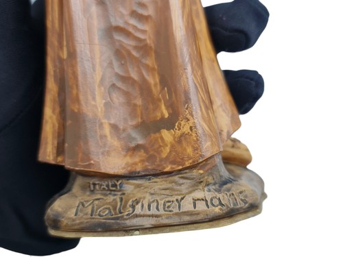MALSINER HANS VINTAGE SAINT ANTHONY OF PADUA 9.5 INCH SCALE STATUE - AUTHENTIC - Picture 7 of 7