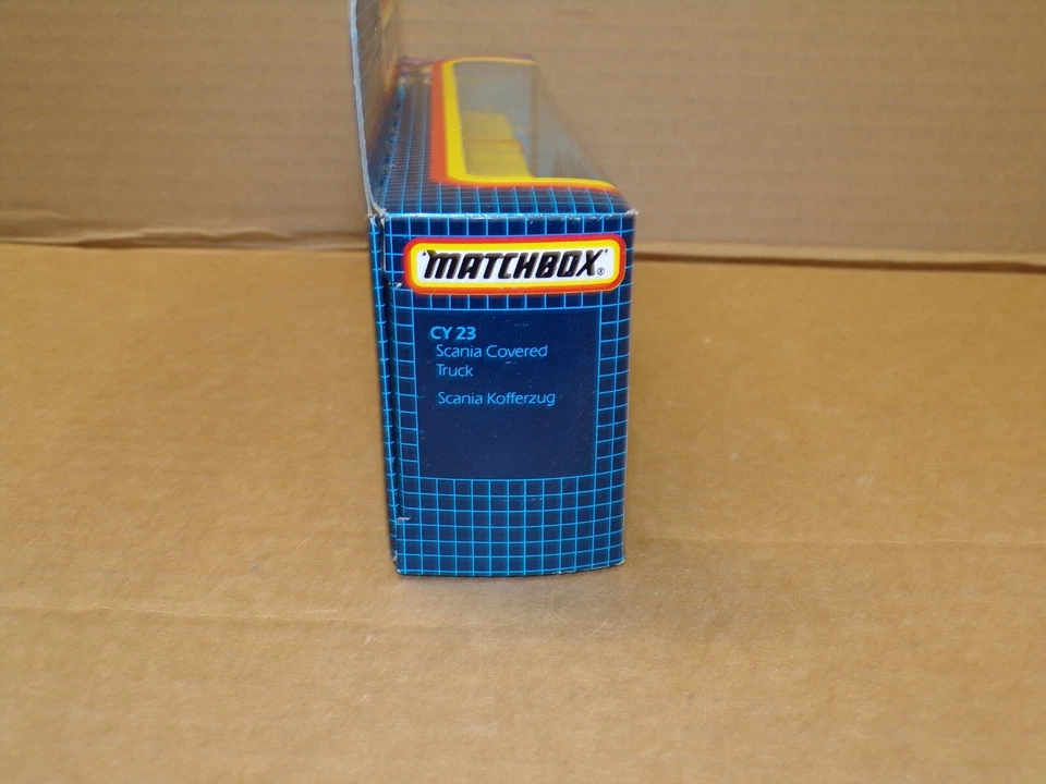 1987 Matchbox Convoy MICHELIN TIRES SCANIA BOX TRUCK #CY23 - NOS ! - Image 3 of 4