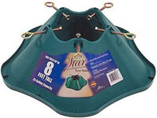 508-ST Christmas Tree Stand, Green Plastic, 8 Ft. Tree - Quantity 1