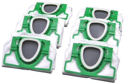 6/12/18 Vlies Staubsaugerbeutel Beutel geeignet Vorwerk Kobold VK 200 FP200