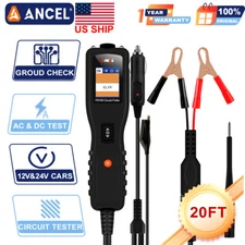 Ancel PB100 Circuit Tester Probe Electrical System Car Diagnostic Tool 12V 24V