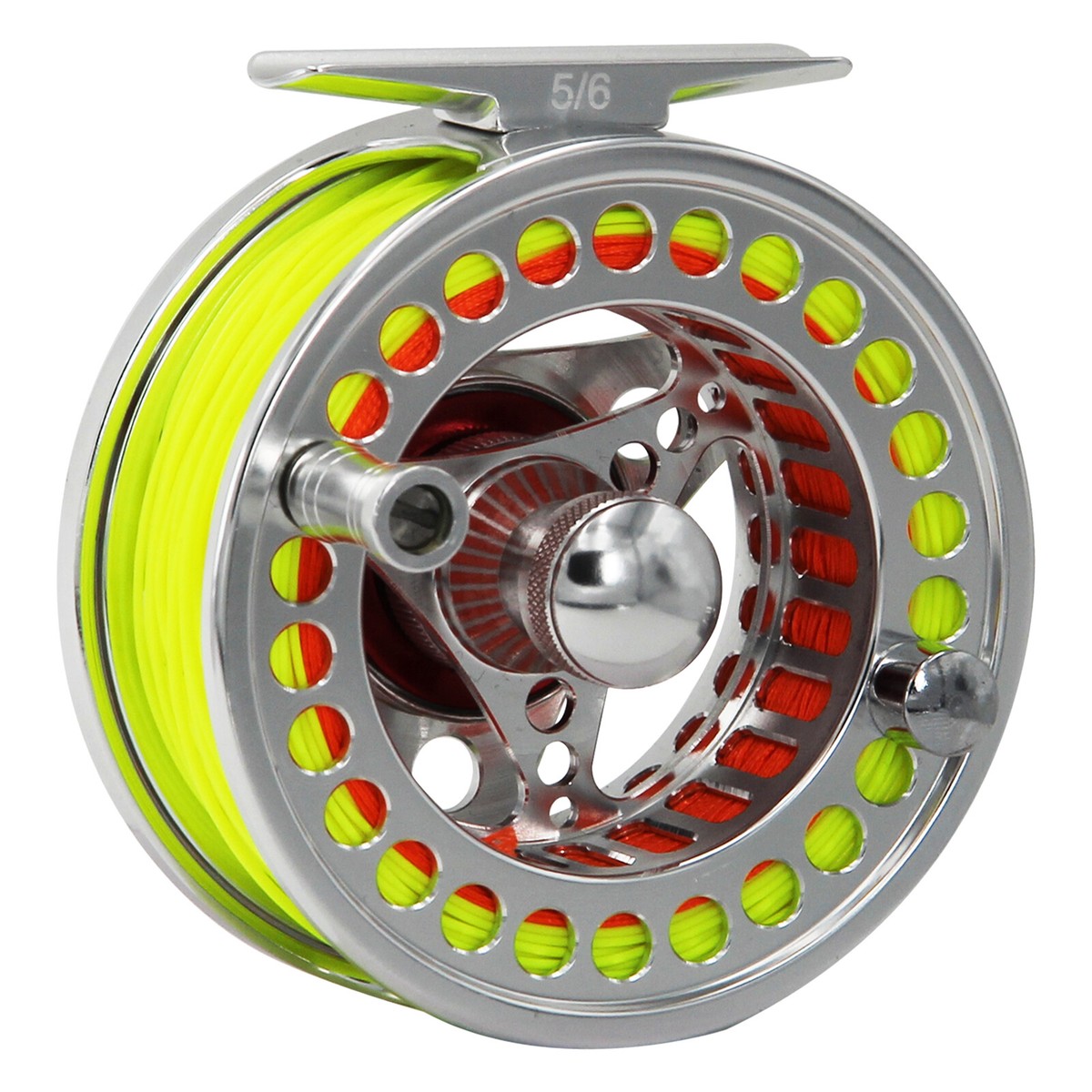 Fly Fishing Reel 3/4 5/6 7/8 9/10WT Large Arbor Fly Reel With Line Combo Fly Fishing Reel 3/4 5/6 7/8 9/10WT Large Arbor Fly Reel With Line Combo