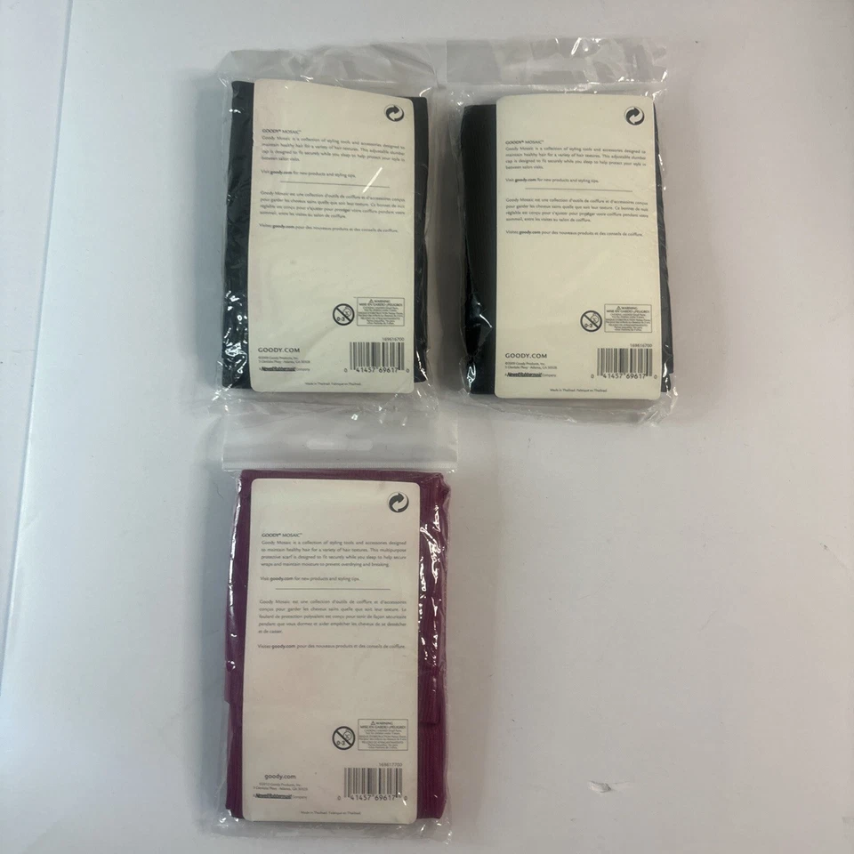 Goody 马赛克多功能保护围巾安全保持发型睡眠 — 第 2/3 张图片