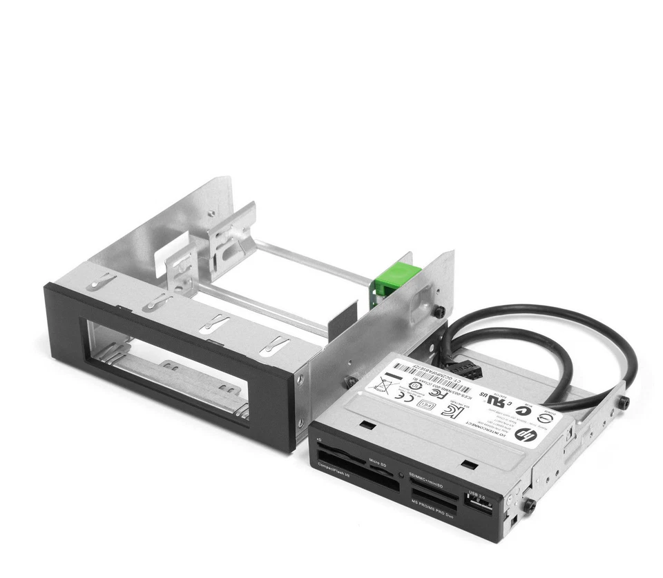 HP 22-in-1 (USB) Media Card Reader Fronteinschub Einbaurahmen 5,25" 698877-001 - Bild 3 von 4
