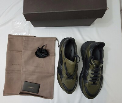 【美品】BOTTEGA VENETA SPEEDSTER ボッテガ　スニ Bottega Veneta Speedster Sneakers Green & Black Size 43 (10) | eBay