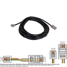 Cable RJ 11 45 RJ11 6 Pin RJ45 8 Pin 4 Wire Avaya IP Phone System Telephone 14FT