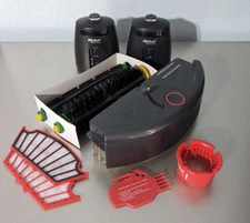 iRobot Roomba 600 Accessories Virtual Wall Filters Brushes Sweeper Bin