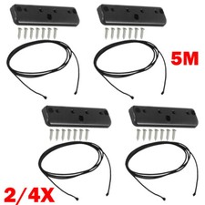 2/4Set Cargo Net For RV Cabinet Fence Modification Storage Racks Practical HOT