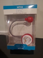 Sparkle WITH iT Two LED Clip Light For Books & EReaders Cat Love