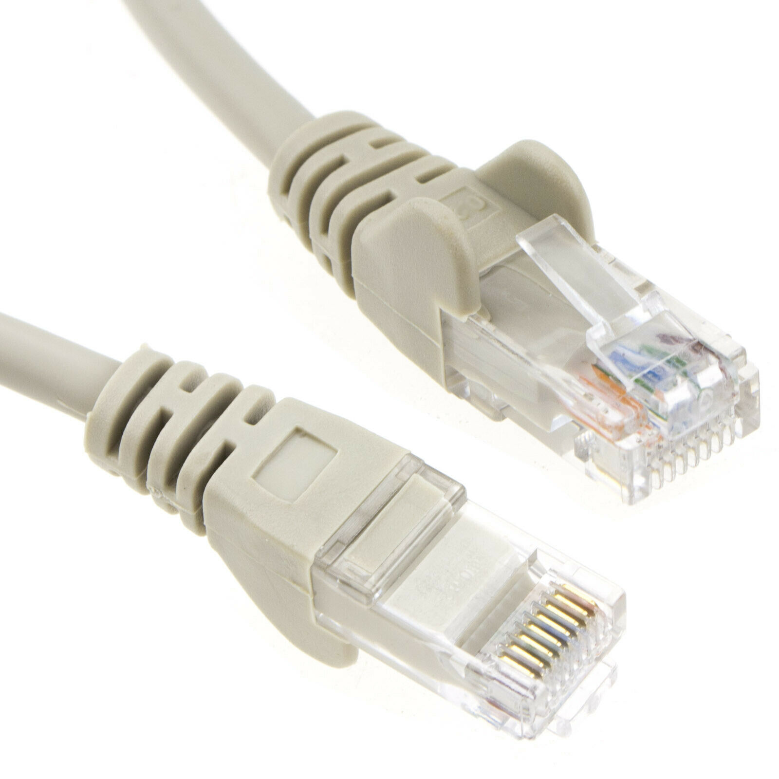 50cm Grey Network Ethernet RJ45 Cat5E-CCA UTP PATCH 26AWG Cable 0.5m