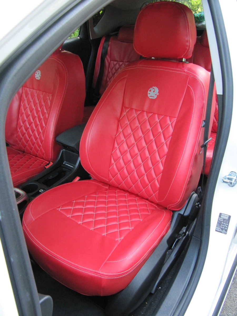 VAUXHALL OPEL ASTRA J Diamond stitched CAR SEAT COVERS High Quality Custom  Made