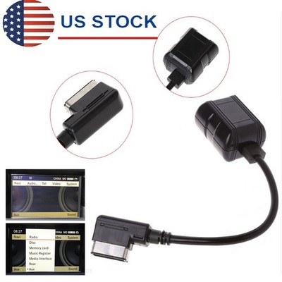 For Mercedes-Benz Bluetooth Wireless Aux Module MMI Socket Connector Adapter USA