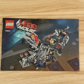 Lego 70801 The Lego Movie Melting Room 100% Complete Instructions & Minifigs