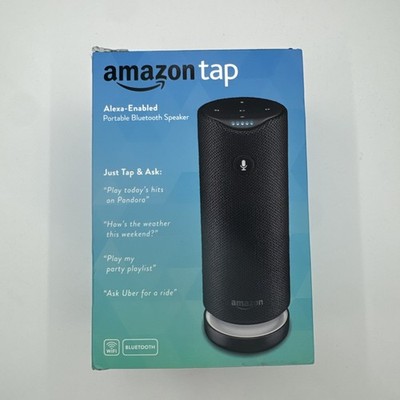 New-Factory Sealed-Amazon Tap-Portable Alexa Enabled Speaker-Black-Free Shipping