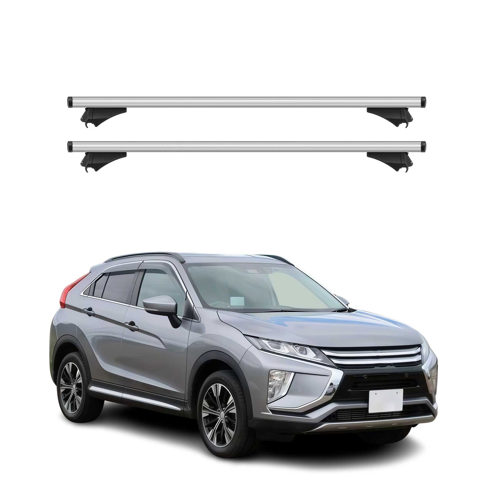 Cross Bars Roof Racks Aluminium for Mitsubishi Eclipse Cross