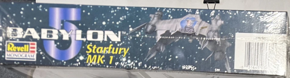 Kit Modelo Revell Monograma Babylon 5 Starfury Mk1 1/72 1997 Nuevo Caja Sellada Daños Foto 3 de 4