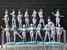 1:64 Figures  - For Dioramas Miniature Figures 164 Fig Lot 713 DoubleGDiecast