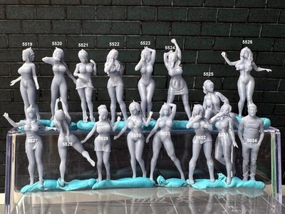 1:64 Figures  - For Dioramas Miniature Figures 164 Fig Lot 713 DoubleGDiecast