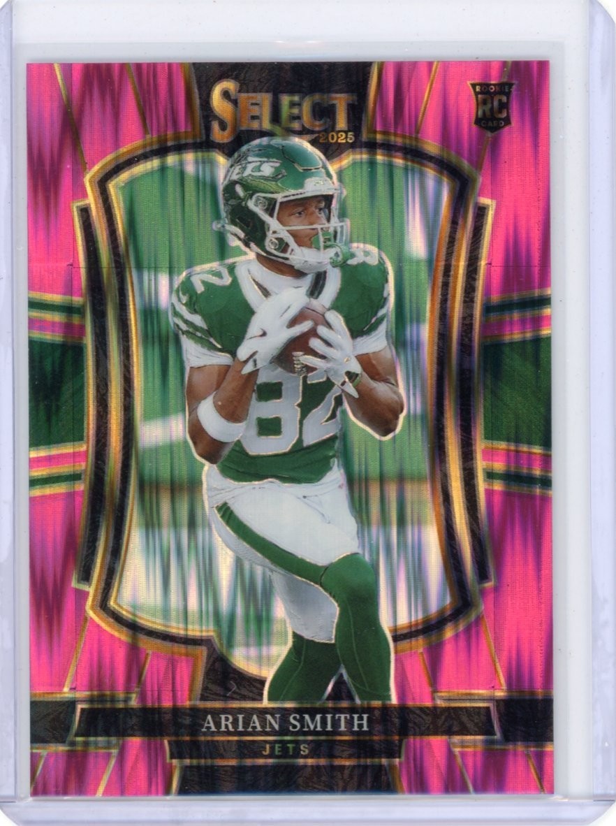 2025 SELECT RC ARIAN SMITH PINK SHOCK PRIZM PREMIER LEVEL #177