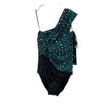 NWT Magicsuit By Miraclesuit Goddess One Piece Swimsuit In Shadow Dot Size 8