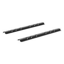 Curt 16104 Fifth Wheel Trailer Hitch Mount Kit Base Rails Universal Gloss Black