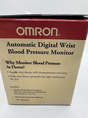 Omron HEM-412C Manual Blood Pressure Monitor Inflation Bulb manual  New