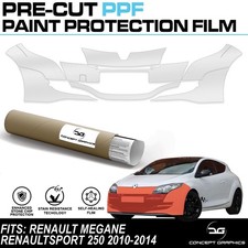 Front Bumper Stone Chip Guard PPF Paint Protection For Renault Sport Megane 250