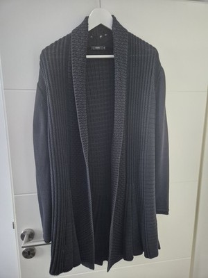 Strickjacke Zero lang Gr. 40 schwarz