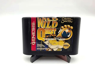 Chester Cheetah: Wild Wild Quest   Sega Genesis Cartridge + New Clear Case