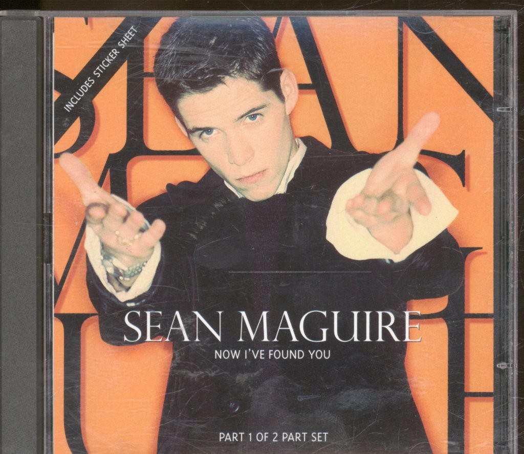 Sean Maguire (Pop) Now I've Found You Parts 1 and 2 double CD Europe Parlophone