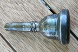 Vintage Vincent Bach Corp Mt. Vernon 12C Trombone Mouthpiece As-Is/Read Descript