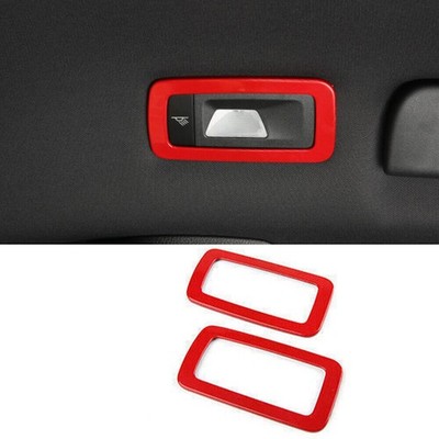 Fit For Porsche Macan 2015-18-2021 Bright Red Rear Reading Light Lamp Decor Trim
