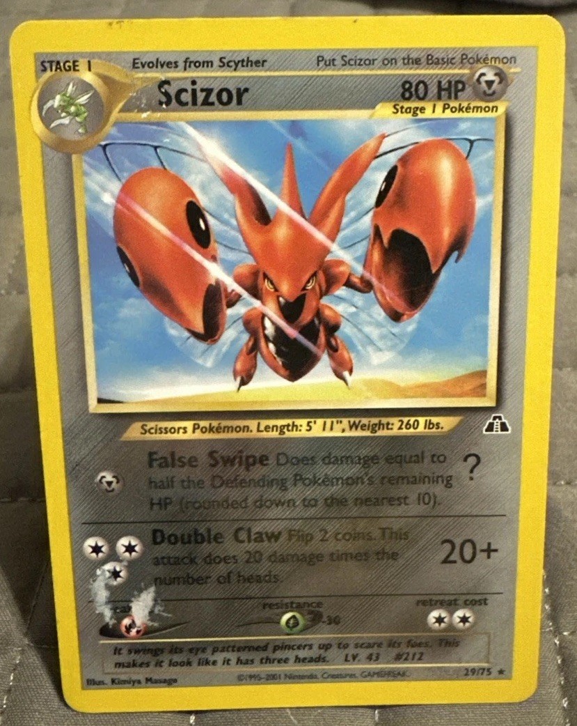 Scizor 29/75 Neo Discovery Regular