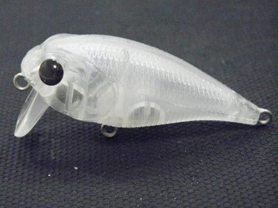 Unpainted Crankbait Fishing Lures  Wide Wobble, Surface Walking, Free Eyes
