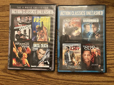 2 x The 4-Movie Collection: Action Classics Unleashed DVD 