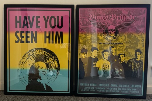 BONES BRIGADE: An Autobiography/Colby Poster + Animal Chin/2012 Colby Last Print