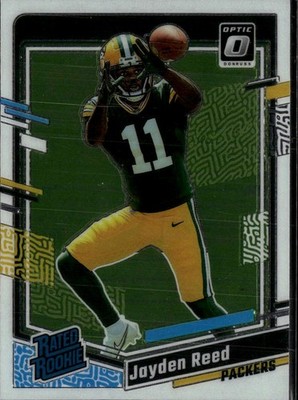2023 Donruss Optic #239 Jayden Reed Green Bay Packers Rookie