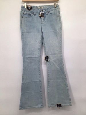 Girls SO wear it declare it Flare Denim Light Wash Jeans Size 5 Short Excellent