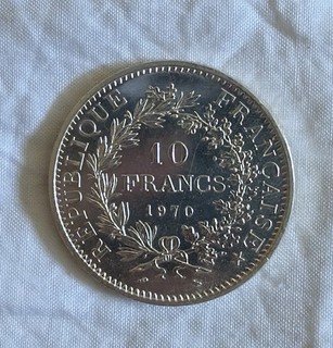 PIECE DE 10 FRANCS EN ARGENT DE 1970