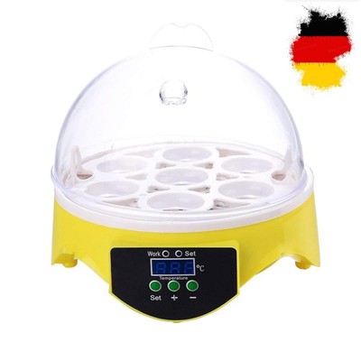 Mini 7 Egg Incubator Poultry Incubator Brooder Digital Temperature Controls