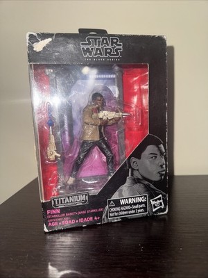 Star Wars Black Series Finn Starkiller Base Titanium Action Figure