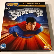 Superman III 4K UHD Blu-ray HDR PG Reeve Lester 125m Warner Bros